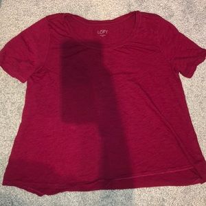 Maroon/red shirt